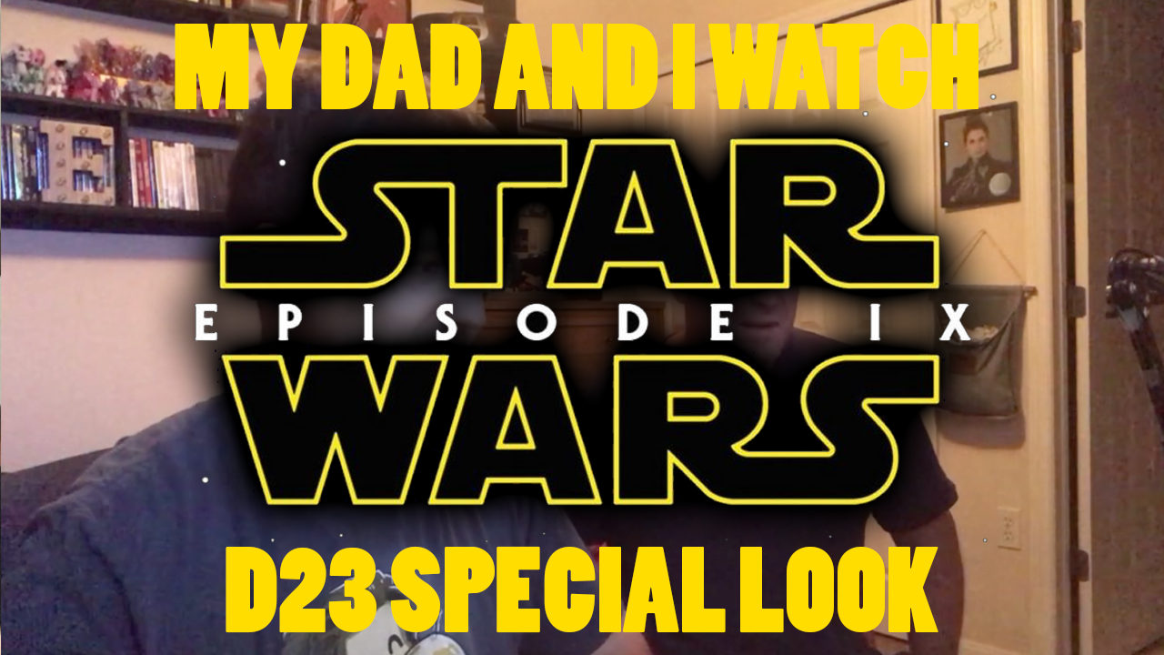 Evan reacts to rise of skywalker d23 special look