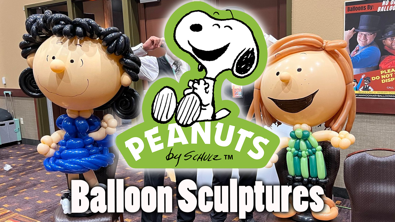 Lucy and Patty Balloon Sculpture